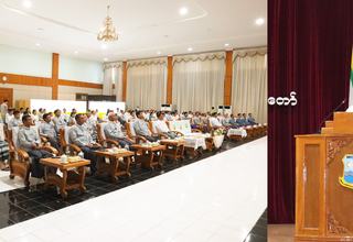 အပြည်ပြည်ဆိုင်ရာသန့်ရှင်းသော လေထုနေ့ အထိမ်းအမှတ်အခမ်းအနားသို့ 
သယံဇာတနှင့် သဘာဝပတ်ဝန်းကျင်ထိန်းသိမ်းရေးဝန်ကြီးဌာန ပြည်ထောင်စုဝန်ကြီး ဦးဆန်းဦး တက်ရောက်အမှာ စကားပြောကြား