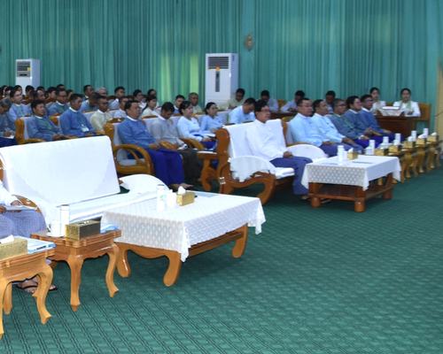 သယံဇာတနှင့်သဘာဝပတ်ဝန်းကျင်ထိန်းသိမ်းရေးဝန်ကြီးဌာနနှင့် အဂတိလိုက်စားမှုတိုက်ဖျက်ရေးကော်မရှင်တို့ ပူးပေါင်း၍ အဂတိလိုက်စားမှု တိုက်ဖျက်ရေးဆိုင်ရာ အသိပညာပေးရှင်းလင်းဆွေးနွေးခြင်းဆောင်ရွက်