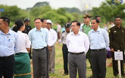 မင်းဘူးမြို့တွင် ၂၀၂၆ ခုနှစ်၊ မိုးရာသီ နိုင်ငံတော်အဆင့် သစ်ပင်စိုက်ပျိုးပွဲတော်ကျင်းပ ပြည်ထောင်စုသမ္မတမြန်မာနိုင်ငံတော်၊ နိုင်ငံတော်သမ္မတ ဦးမင်းအောင်လှိုင် တက်ရောက်၍ တမာပျိုးပင်အား ဦးဆောင် စိုက်ပျိုးပေး