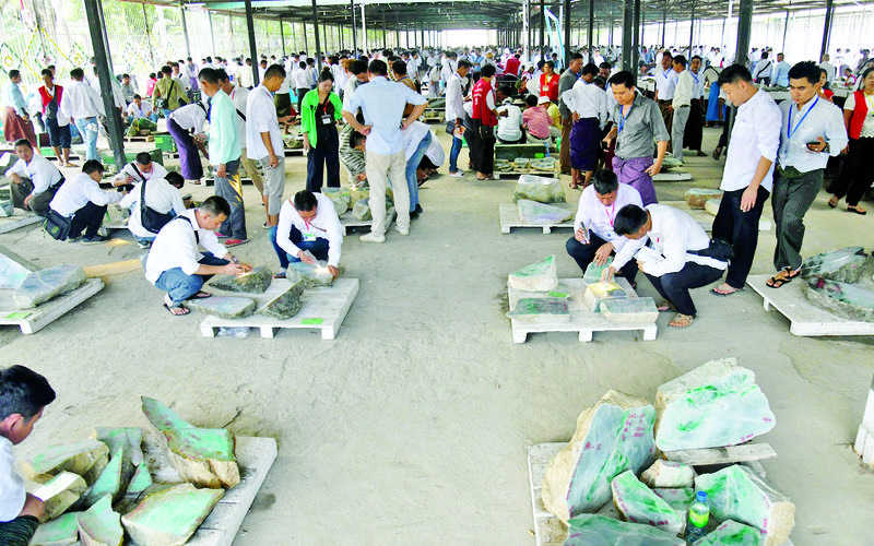 (၆၁) ကြိမ်မြောက် မြန်မာ့ကျောက်မျက်ရတနာပြပွဲ နဝမနေ့ဆက်လက်ကျင်းပ
