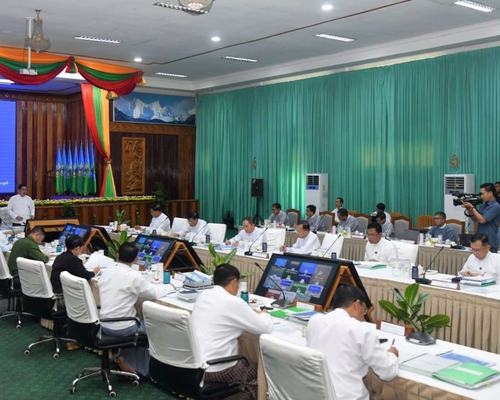 အမျိုးသားမြေအသုံးချမှုကောင်စီ ပထမအကြိမ်အစည်းအဝေးကျင်းပ