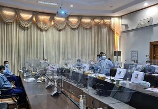 သယံဇာတနှင့်သဘာဝပတ်ဝန်းကျင်ထိန်းသိမ်းရေးဝန်ကြီးဌာန၊ ပြည်ထောင်စုဝန်ကြီး ဦးခင်မောင်ရီ ဝန်ကြီးဌာနရှိ လုပ်ငန်းများ၏ SOP ဆိုင်ရာ ဆွေးနွေးပွဲ တက်ရောက်