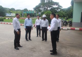 ပြည်ထောင်စုဝန်ကြီး ဦးဆန်းဦး
မြန်မာ့ကျောက်မျက်ရတနာပြတိုက် (နေပြည်တော်) အကြီးစားပြုပြင်နေမှုများအား ကြည့်ရှုစစ်ဆေး
