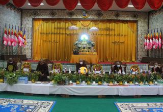 သယံဇာတနှင့် သဘာဝပတ်ဝန်းကျင်ထိန်းသိမ်းရေးဝန်ကြီးဌာန နှစ်သစ်မင်္ဂလာ အန္တရာယ်ကင်း ပရိတ်တရားတော်နာယူပွဲကျင်းပ (၁၇-၄-၂၀၂၂) တနင်္ဂနွေနေ့